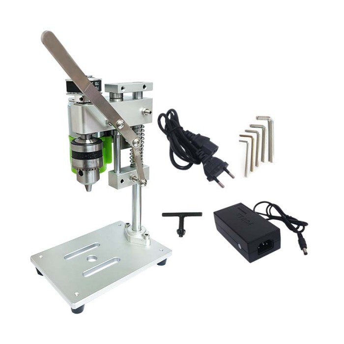 EELIC MEB-MEJA01 Mesin bor duduk mini mesin variabel kecepatan chuck 1