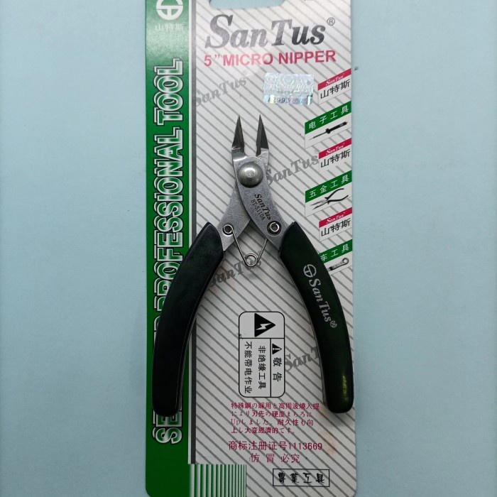 MURAH.. TANG POTONG TIPIS 5" INCH MICRO NIPPER SANTUS ST-5110A
