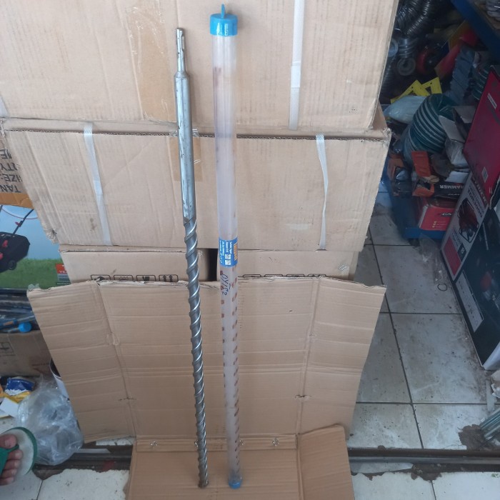 Mata Bor Beton Tembok 1 Meter / Mata bor Sds Plus beton Panjang 1000mm