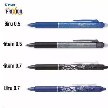

Pulpen Pilot Frixion Erasable Pen Bisa Hapus Blrt-Fr5 0.5Mm Tinta Hitam/Biru