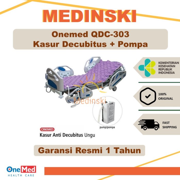 MURAH.. KASUR ANGIN ANTI DECUBITUS ONEMED MATRAS DEKUBITUS QDC-303 QDC303