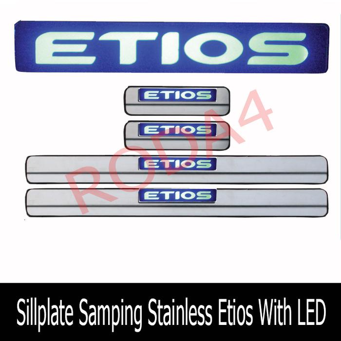Paling Laris Sillplate Samping Etios With Led