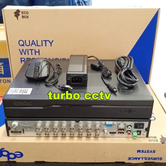 DVR EDGE 16CH 5MP SMART ULTRA 4k HYBRID 6in1