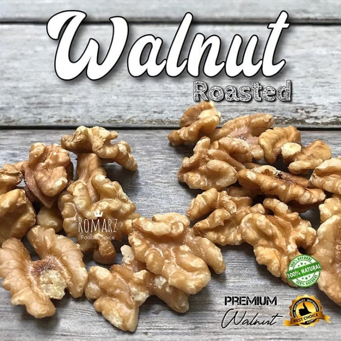 

(TopSeller) Walnut Roasted Kacang Walnut Panggang Kacang Walnut Oven 250gr Kenari