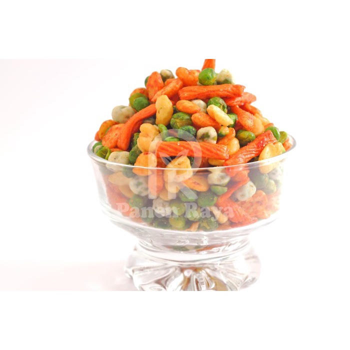 

(TopSeller) Kacang MIX PR Koro Polong Hijau Tepung Pang Pang PR 1 Kg Siap Makan