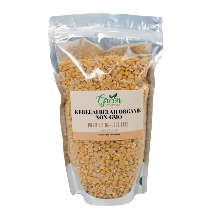 

(TopSeller) KACANG KEDELAI KUPAS ORGANIK - NON GMO 500 GR KEDELAI NON GMO 500 GR