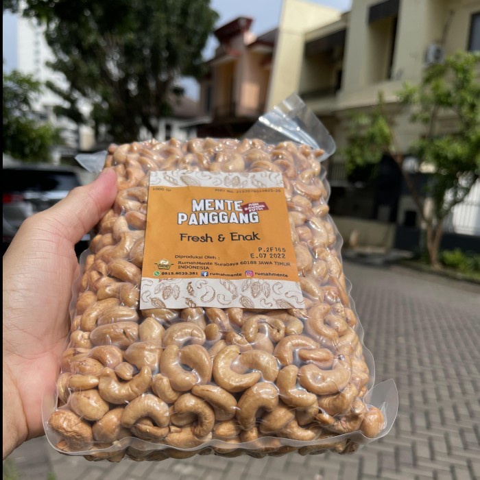 

(TopSeller) 500Gr Mente Utuh Roasted Oven Rasa Asin Gurih
