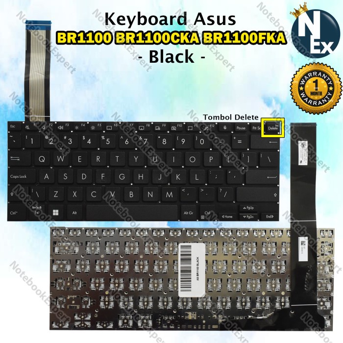 Keyboard Asus Br1100 Br1100Cka Br1100Fka Black