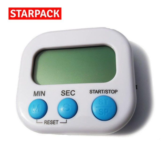 TAFFWARE Digital Kitchen Timer Masak Dapur Digital Alarm Clock