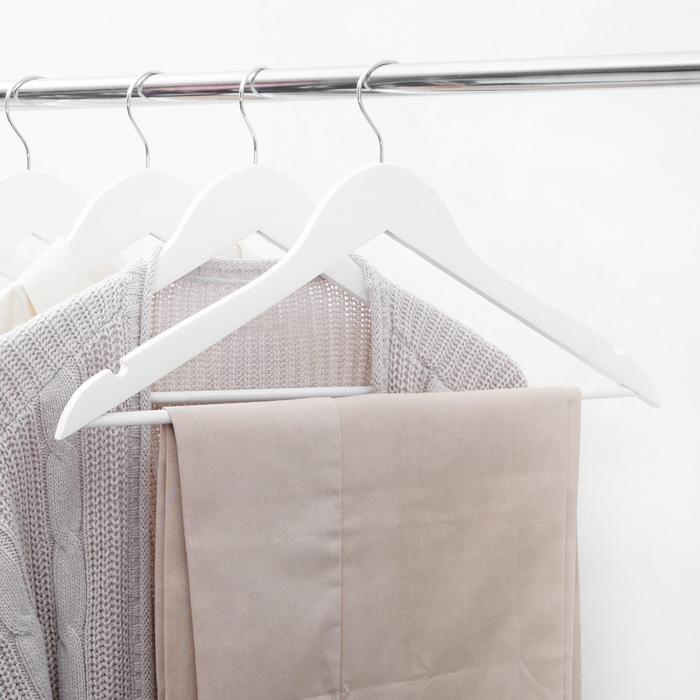 Informa - Set Hanger Kayu 8 Pcs - Putih