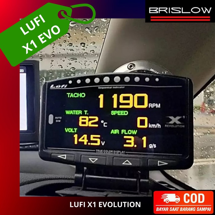 lufi x1 revolution obd2 gauge