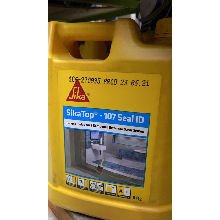 CAIRAN SIKA 107 5L tanpa semen / cairan sika 107 saja
