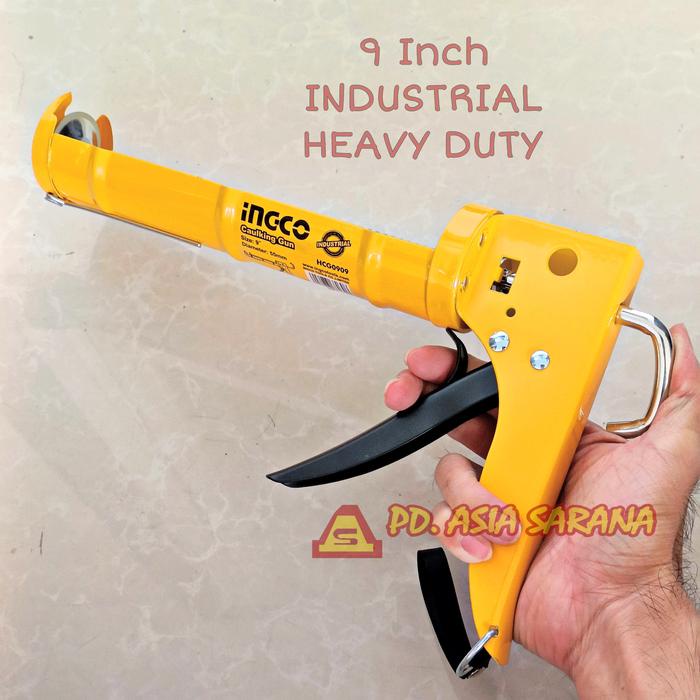 

Caulking Glue Gun Heavy Duty INGCO HCG0909 Tembak Lem Silikon Sealant