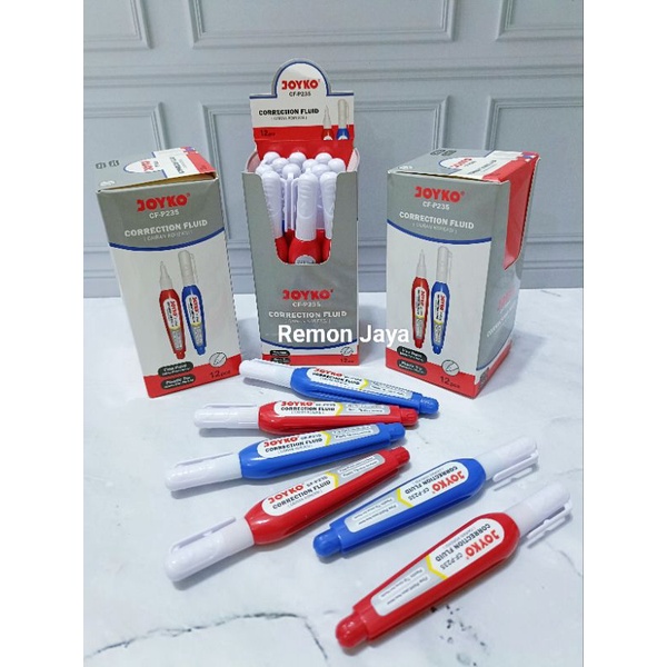 

Promo Tip Ex Cair Joyko Cf-P235/Isi 12 Pcs