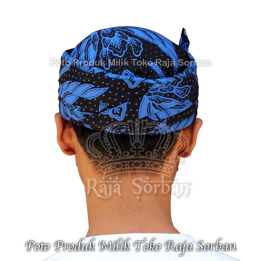 Iket Sunda Candra Sumirat Batik Baduy Kanekes Ikat Udeng Premium - Blangkon Sunda Candra Sumirat