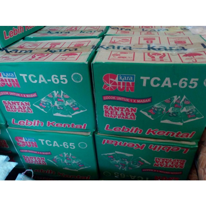 

SUN KARA SANTAN KELAPA TCA 65 ML DUS 36 PCS DOS CARTON KARTON BOX