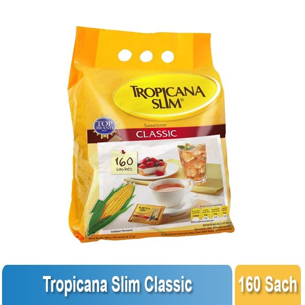 

TROPICANA SLIM - Classic Sweetener Isi 160 / Pengganti Gula