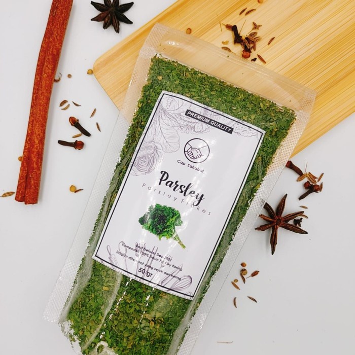 

50gr Daun Parsley / Peterseli / Parsley Kering / Rempah / JSR 100%
