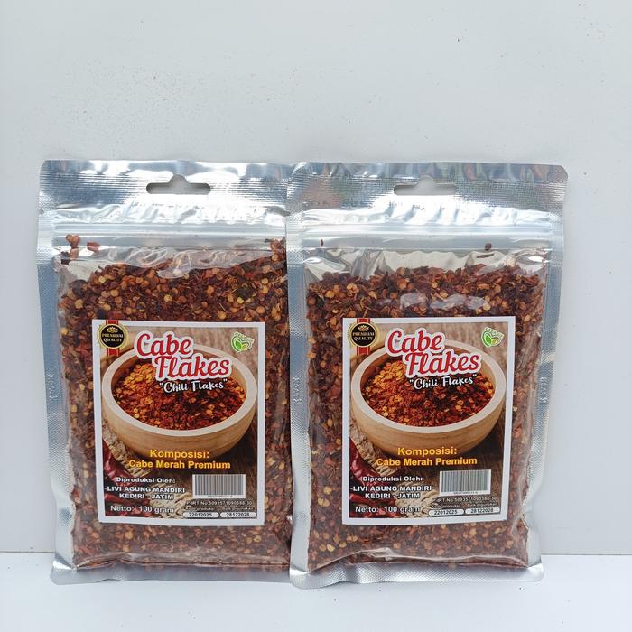 

CABAI KASAR - CHILI FLAKES CABE GILING KASAR GR 1 KG - CABE EXTRA PEDAS