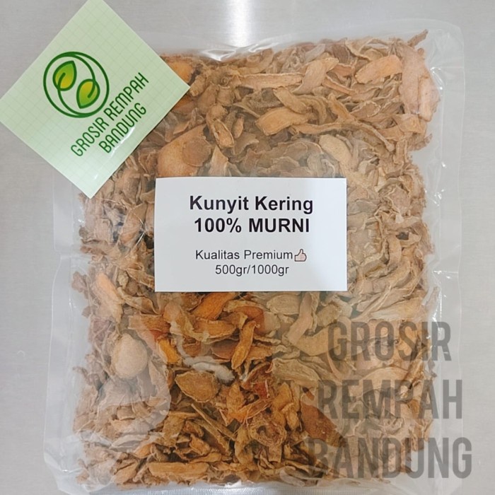 

Kunyit Kering / Kunir Kering / Rempah / Terbaik