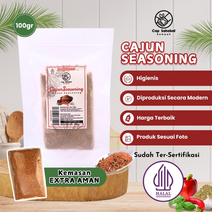 

100gr Bumbu Cajun / Cajun Seasoning/ Rempah JSR/ 100% PREMIUM QUALITY