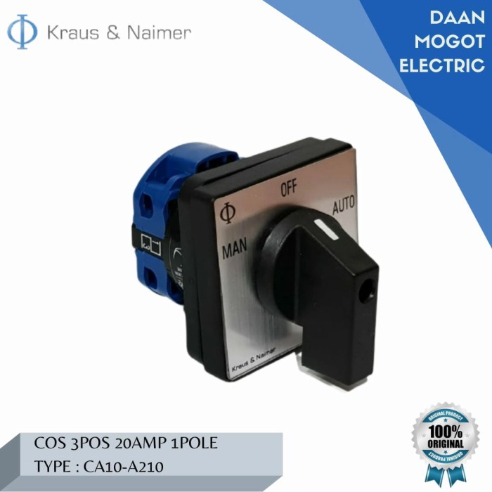 SELECTOR SWITCH KRAUS&NAIMER (Type: CA10-A210)
