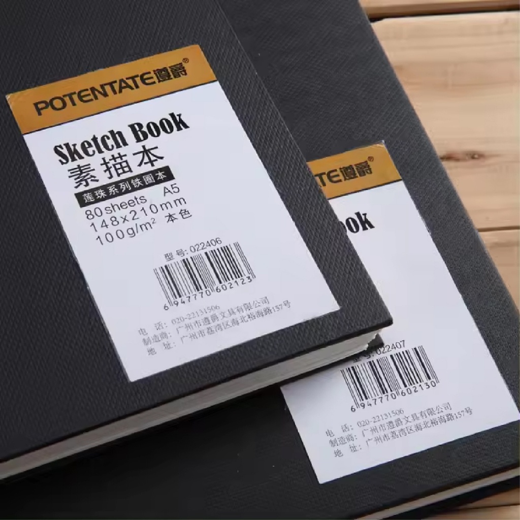 

IK! Potentate Sketchbook A5 Hard Cover Stitch Bound Buku Sketsa