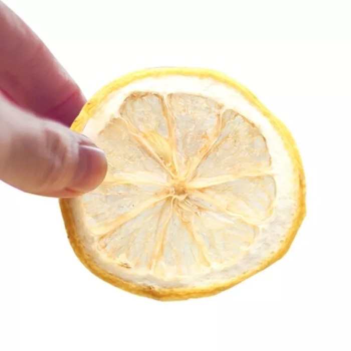 

BEST !! Dried Lemon Slice / Buah Lemon Kering Iris - 50 Gram