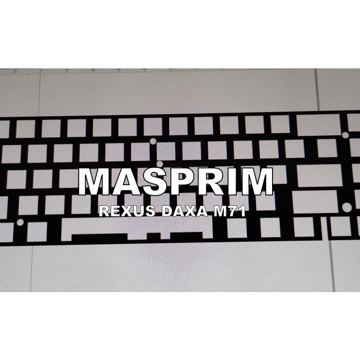 [Expert] EVA FOAM PLATE Rexus Daxa M71 FOAM KEYBOARD