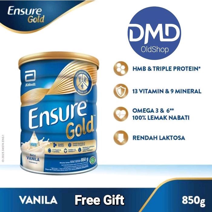 

ENSURE GOLD HMB VANILA 850GR BEST SELLER