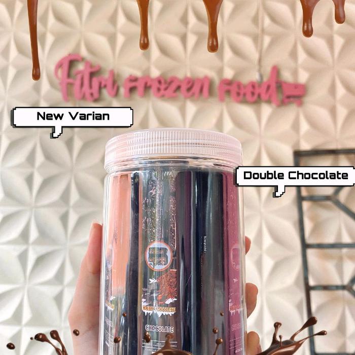 

CHOCOLATE DUBAI DOUBLE CHOCO TOPLES ISI 10PCS MINI UK 35GRAM TERBARU