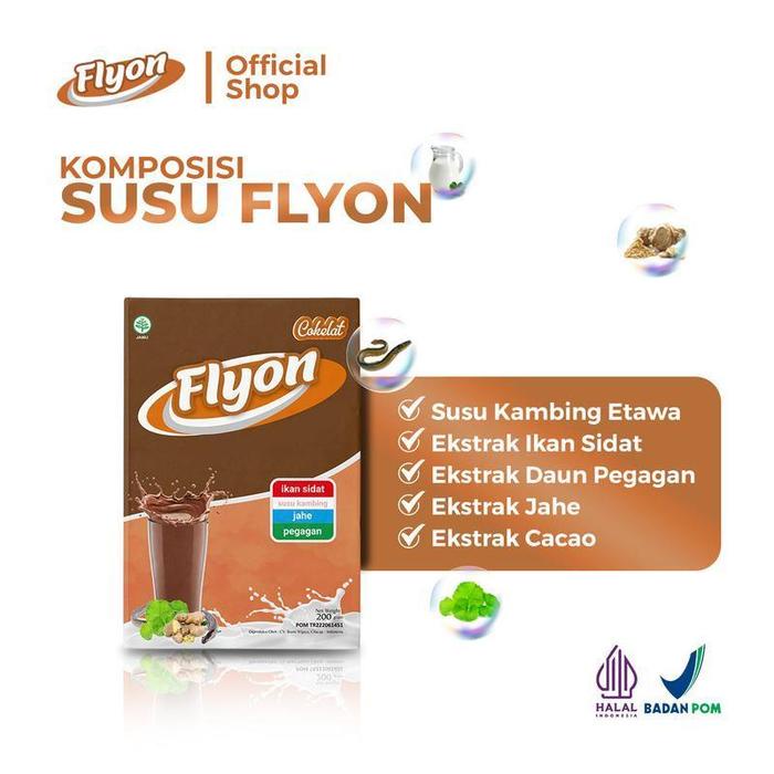 

SUSU BUBUK KAMBING ETAWA FLYON COKLAT 100% ASLI - MILK TERLARIS