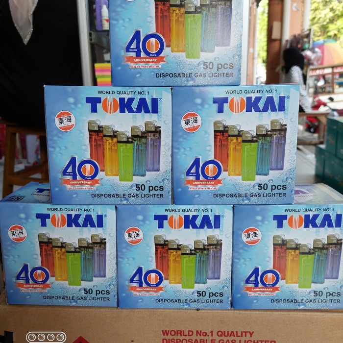 MacamKita- korek api tokai / 1 pack isi 50 pcs / korek gas tokai