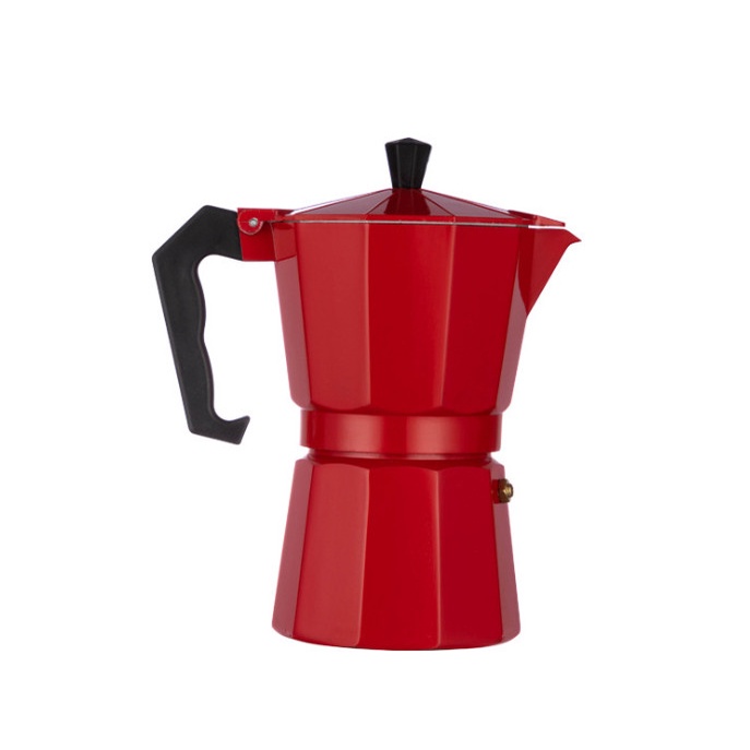 MacamKita- Crema Moka Pot 12 Cup (Brandless - mirip Bialetti) - Mokapot Espresso