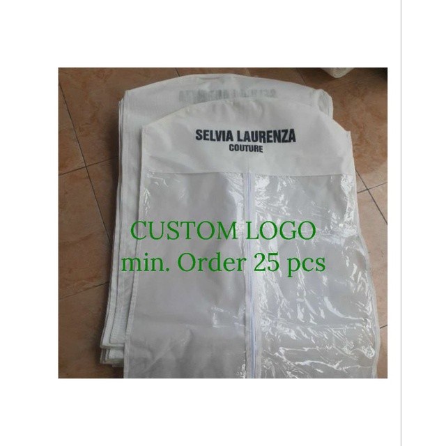 cover gaun CUSTOM Logo 180*53cm