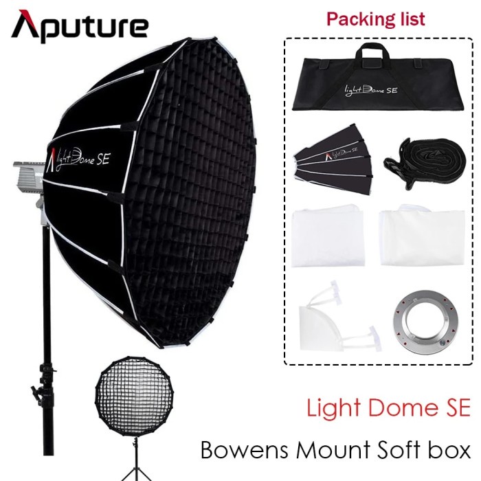 Aputure Light Dome SE Lightweight Portable Softbox Flash Diffuser