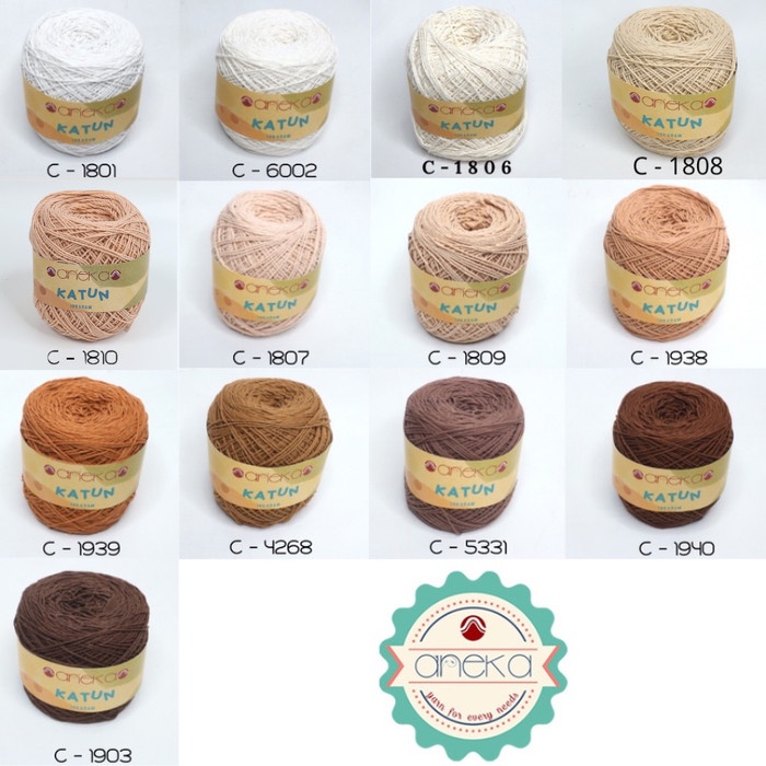 

KATALOG - Benang Rajut Katun Polos / Cotton Yarn