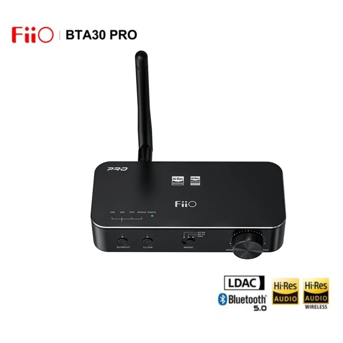 FiiO BTA30 PRO HiFi Audio Bluetooth EA9038Q2M USB DAC Decoder
