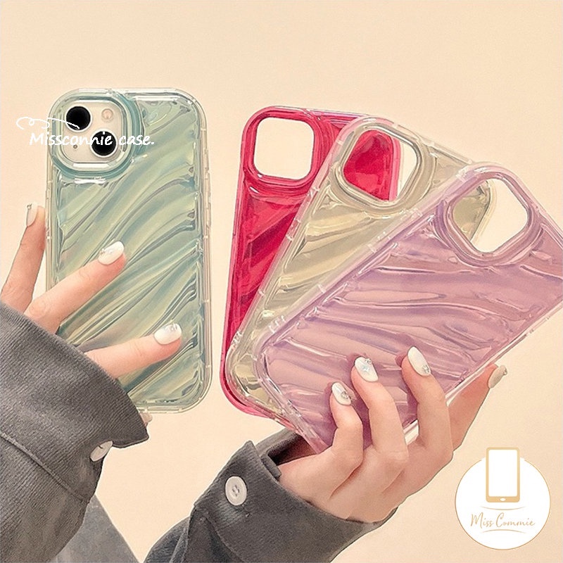 TERBARU MissConnie-IPHONE Case Warna Macaron Sederhana Kompatibel Untuk Iphone7 8 6 6S 15 Plus 11 15