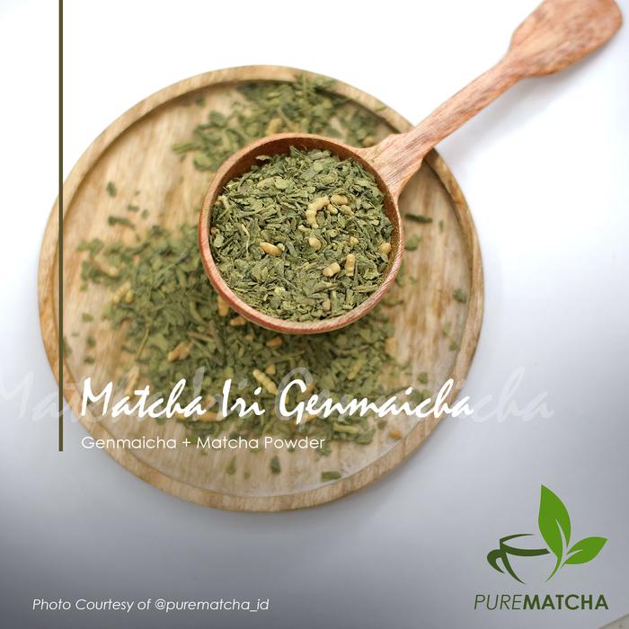 

Artisan Cafe Tea Matcha iri Genmaicha Teh Hijau Lokal Green Tea 100gr