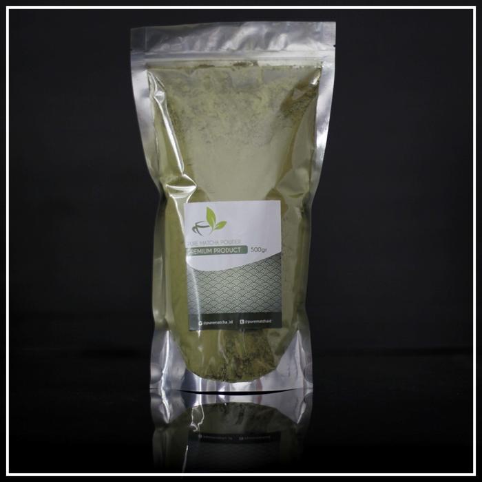 

Pure Matcha ukuran 500 gram / 1/2 kilogram
