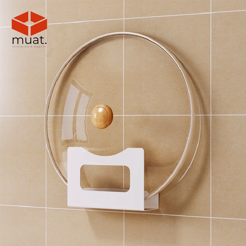 MUAT.IDN - GP003 - TEMPAT TUTUP PANCI AESTHETIC / GANTUNGAN PANCI TANPA PAKU / GANTUNGAN DAPUR TANPA