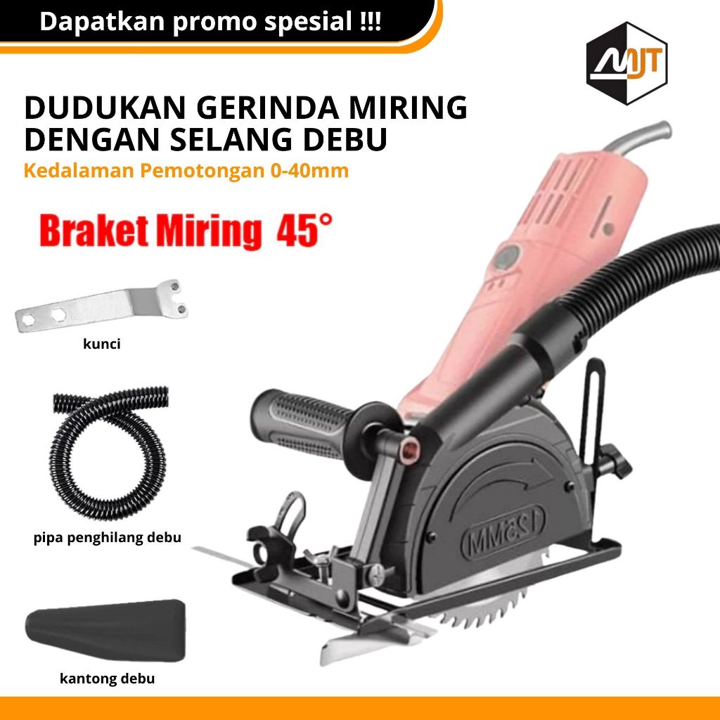 Dudukan Gerinda Stand Holder Gerinda Circular Saw Dudukan Gerinda Meja Circular Saw Braket Miring 45