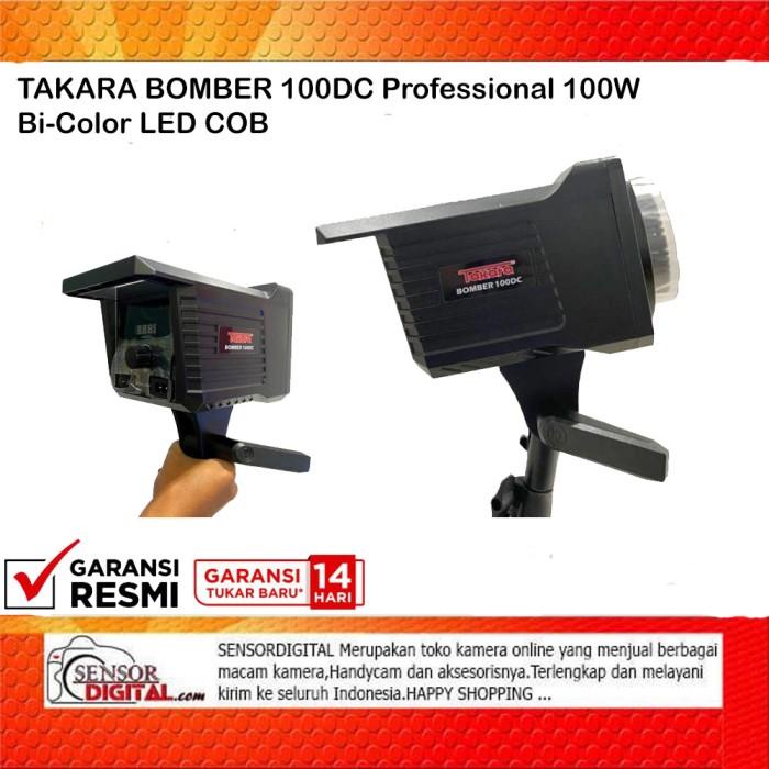 Takara Bomber 100Dc Professional 100 Dc Video Led Light Lampu Studio - Unit Only Terlaris