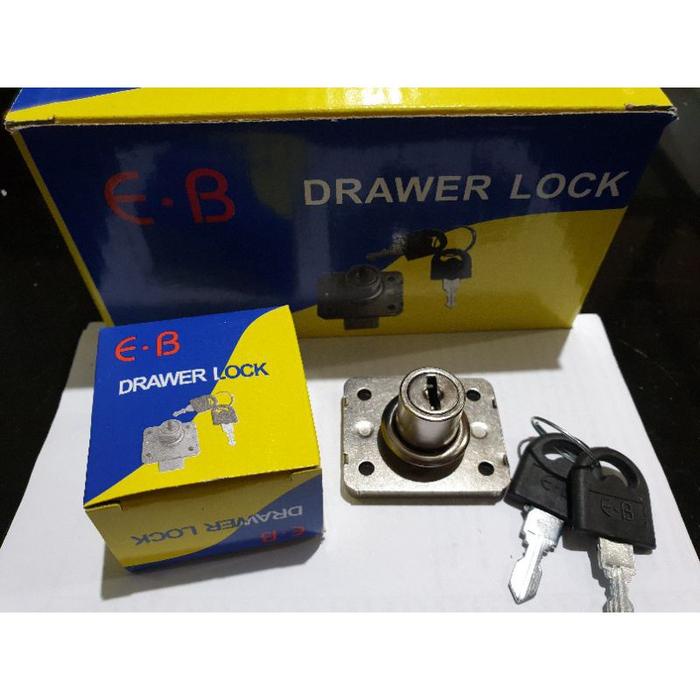 AP KUNCI LACI / DRAWER LOCK LEMARI 101 16MM - KUNCI LEMARI MEBEL ALUMUNIUM 1 PCS
