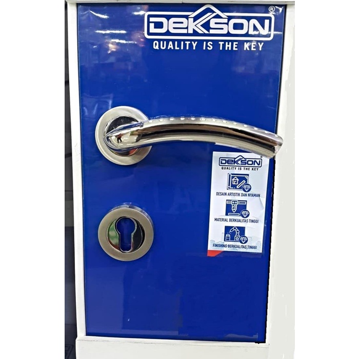 Set Kunci Pintu KAYU Dekkson Silinder Handle Kunci Dekson Dekkson SNI