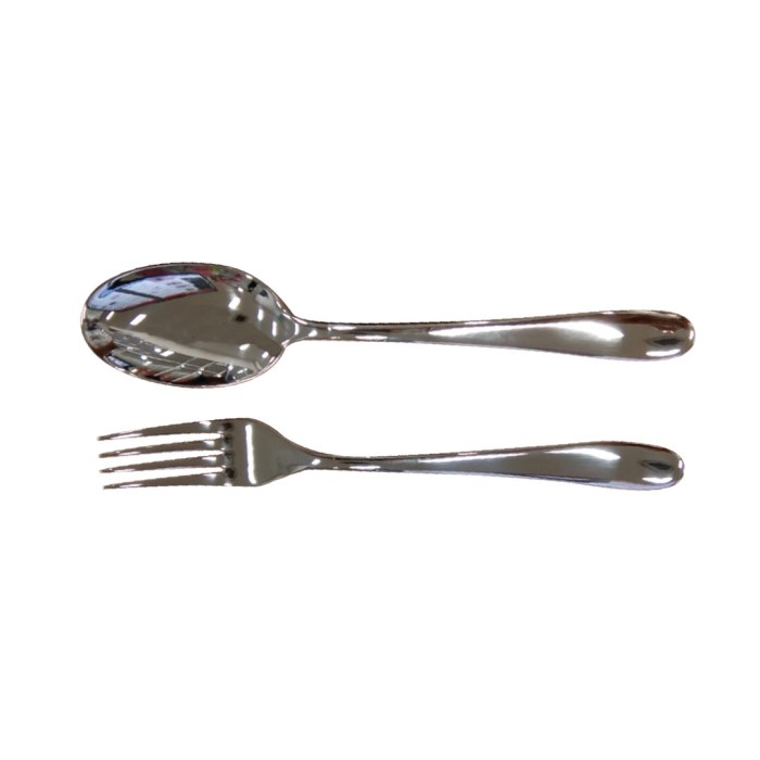 LengkapMurahCepat- Stainless Steel Dinner Spoon and Fork Set Saint St James sendok garpu