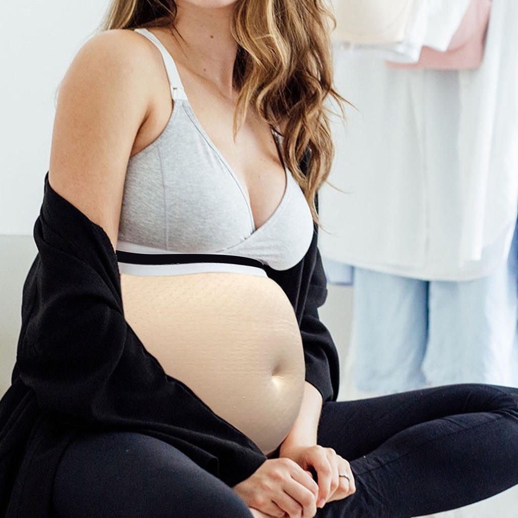 New Fake Pregnancy Belly Breathable Soft Lightweight Lifelike Easy To Wear Fake Belly Bump for Role 