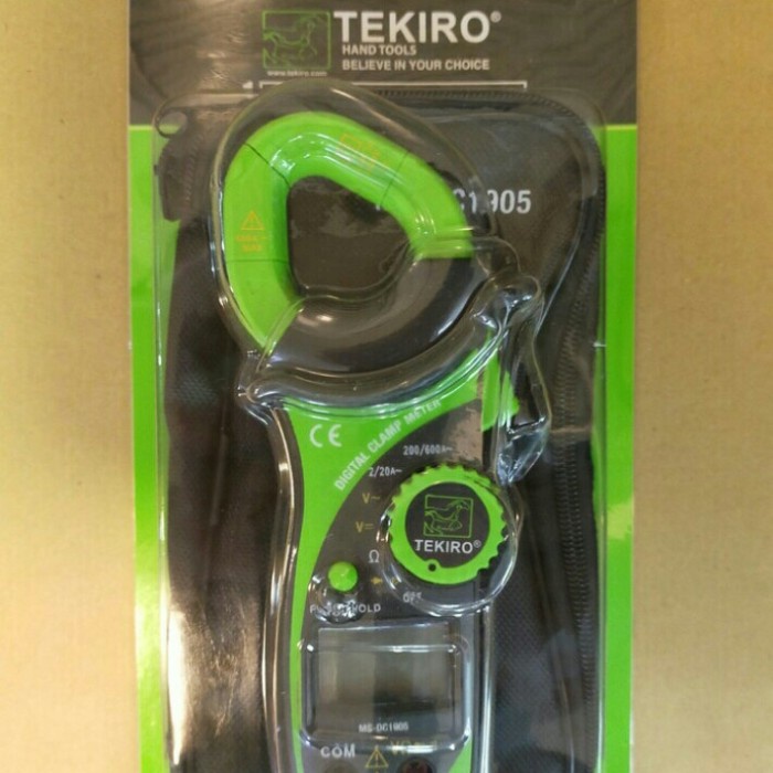 Tang Amper Digital Tekiro / Digital Clamp Meter
