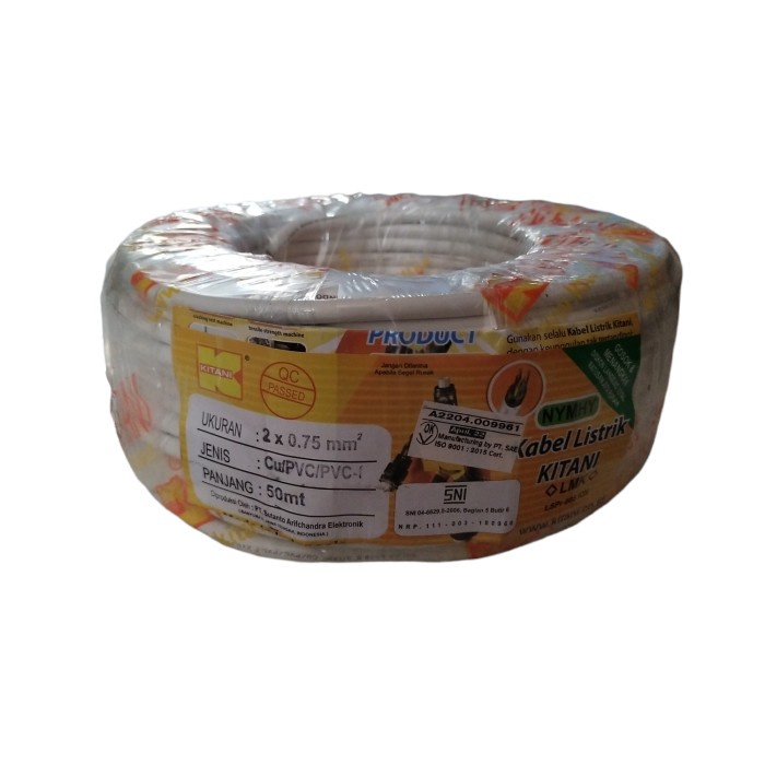 Kabel Listrik Nymhy 20.75 Mm 50 Meter Kitani